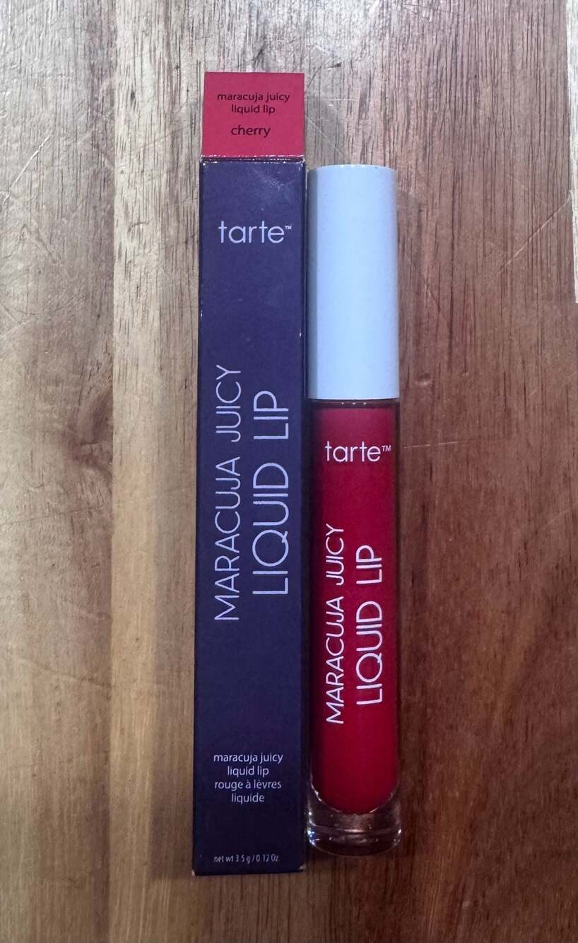 Tarte Maracuja Juicy Liquid Lip in shade Cherry